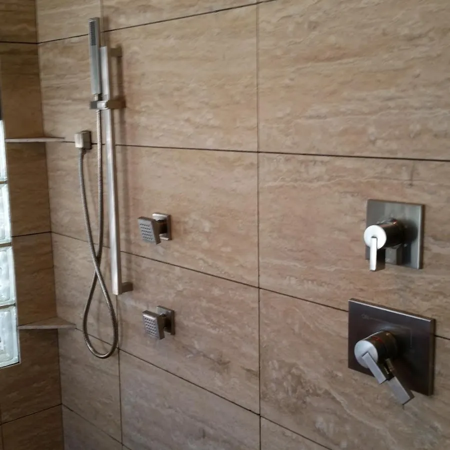 Shower fixture installation for Frozen Pipe Repair in West Donegal